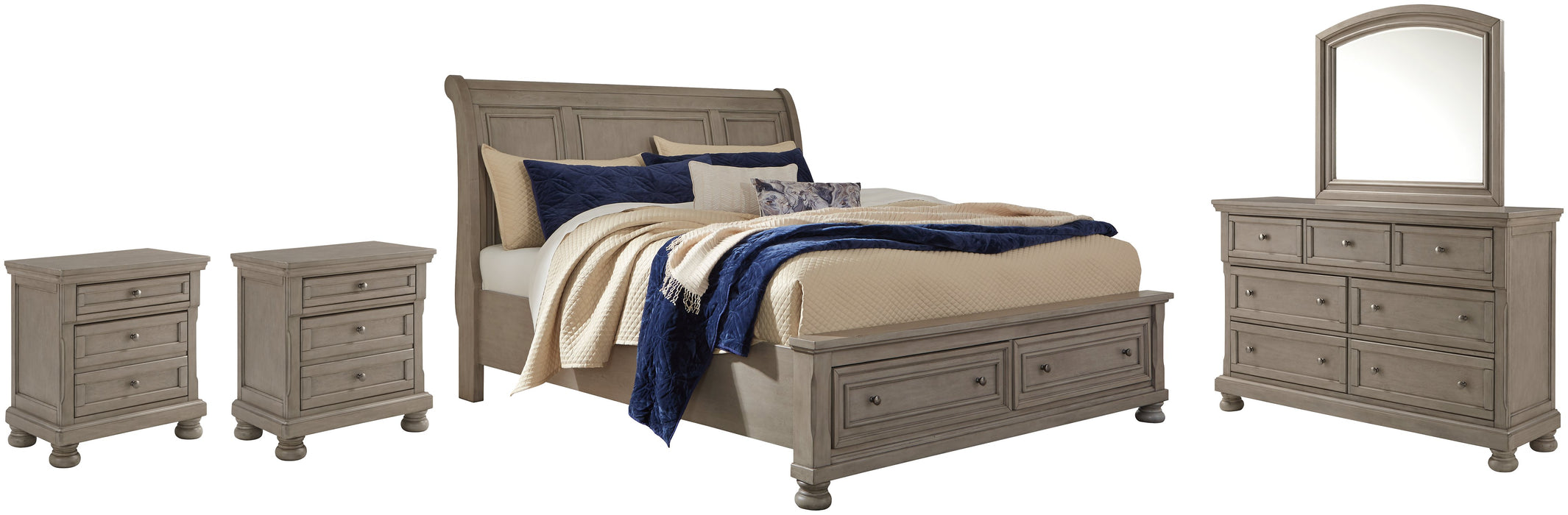 Lettner Bedroom Set - 3 Bros Warehouse