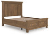 Feddinger Panel Storage Bed - 3 Bros Warehouse