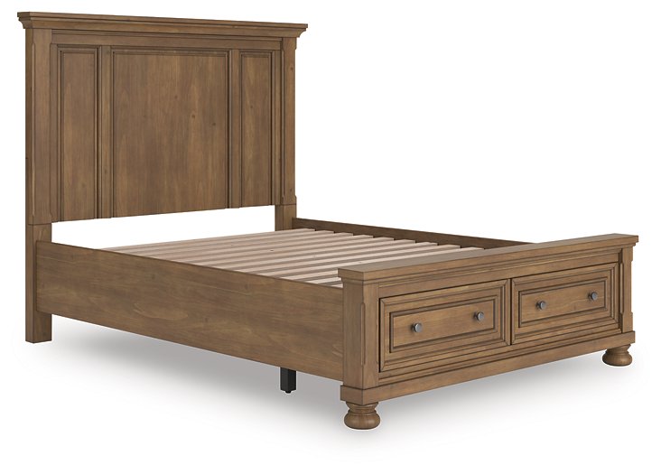 Feddinger Panel Storage Bed - 3 Bros Warehouse