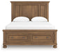 Feddinger Panel Storage Bed - 3 Bros Warehouse