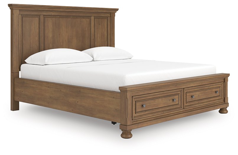 Feddinger Panel Storage Bed - 3 Bros Warehouse