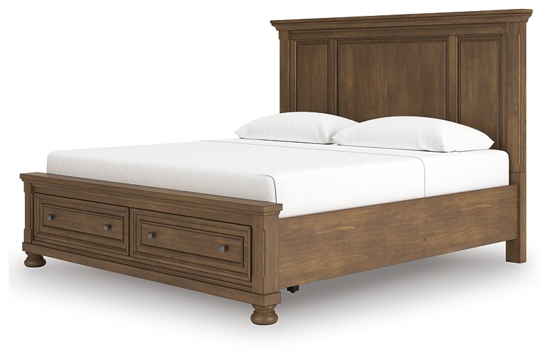 Feddinger Panel Storage Bed - 3 Bros Warehouse