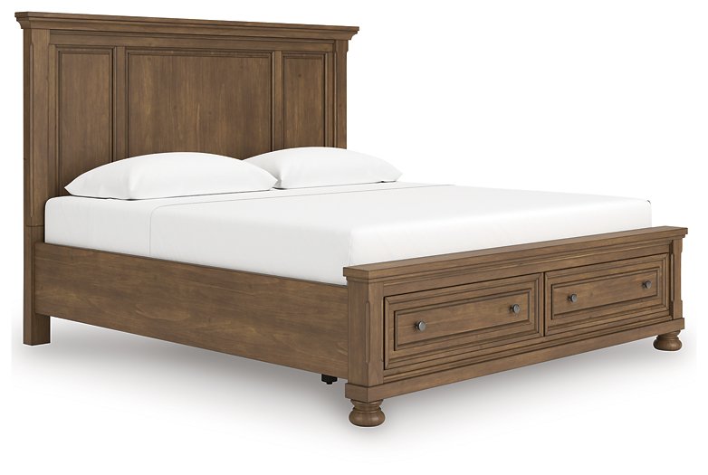 Feddinger Panel Storage Bed - 3 Bros Warehouse