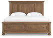 Feddinger Panel Storage Bed - 3 Bros Warehouse