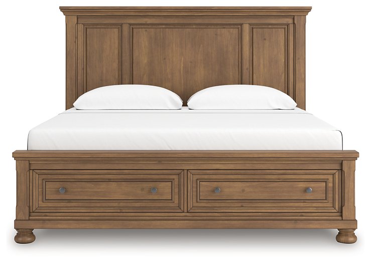 Feddinger Panel Storage Bed - 3 Bros Warehouse