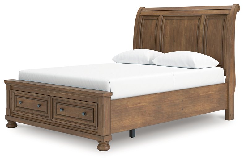 Feddinger Panel Storage Bed - 3 Bros Warehouse