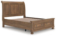 Feddinger Panel Storage Bed - 3 Bros Warehouse