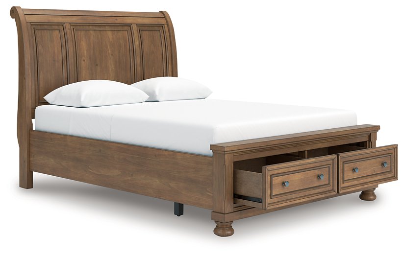 Feddinger Panel Storage Bed - 3 Bros Warehouse