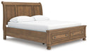 Feddinger Panel Storage Bed - 3 Bros Warehouse