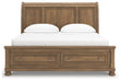 Feddinger Panel Storage Bed - 3 Bros Warehouse