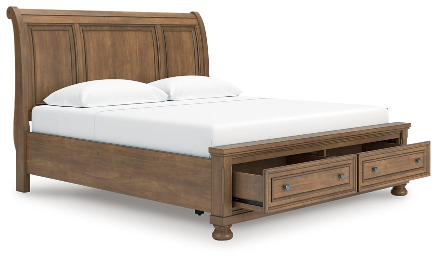 Feddinger Panel Storage Bed - 3 Bros Warehouse