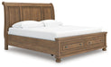 Feddinger Panel Storage Bed - 3 Bros Warehouse