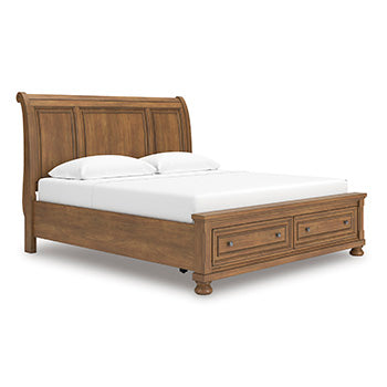 Feddinger Panel Storage Bed - 3 Bros Warehouse