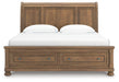 Feddinger Panel Storage Bed - 3 Bros Warehouse