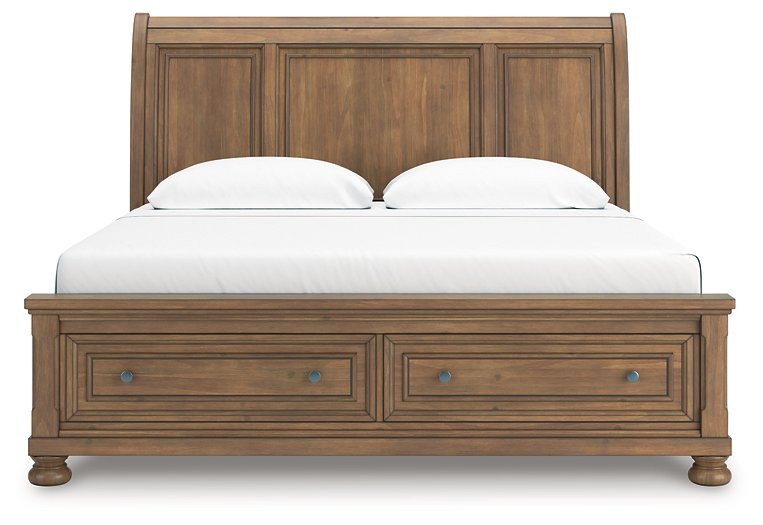 Feddinger Panel Storage Bed - 3 Bros Warehouse