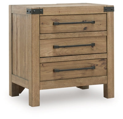 Ridgester Nightstand - 3 Bros Warehouse