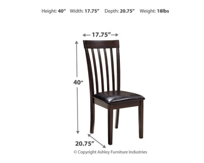 Hammis Dining Chair Set - 3 Bros Warehouse