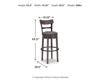 Caitbrook Bar Height Bar Stool - 3 Bros Warehouse