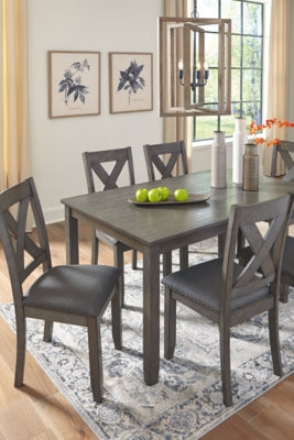 Caitbrook Dining Table and Chairs (Set of 7) - 3 Bros Warehouse