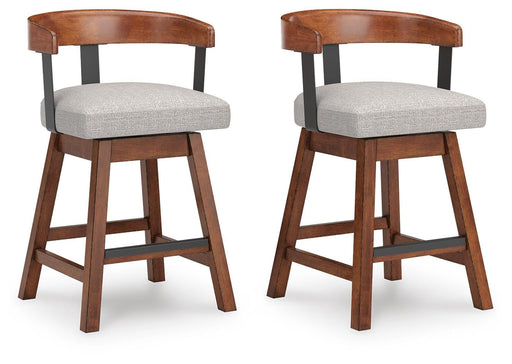 Ralene Counter Height Barstool (Set of 2) - 3 Bros Warehouse