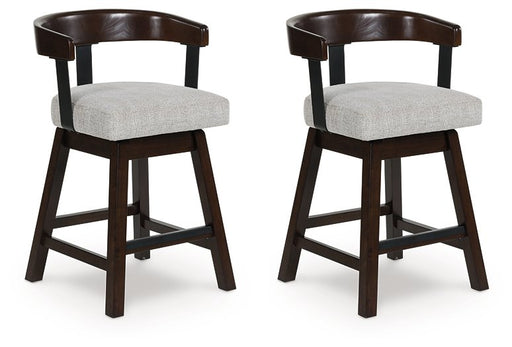 Haddigan Counter Height Barstool (Set of 2) - 3 Bros Warehouse