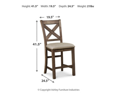 Moriville Counter Height Dining Set - 3 Bros Warehouse