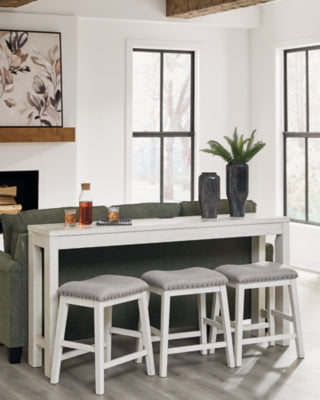Robbinsdale Counter Height Dining Table and 3 Barstools Set - 3 Bros Warehouse