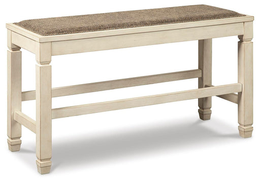 Bolanburg Counter Height Dining Bench - 3 Bros Warehouse