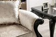 Acapulco White & Espresso Sofa - 3 Bros Warehouse