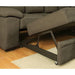 ALCESTER Brown & Gray Sectional w/ Sleeper, Ash - 3 Bros Warehouse
