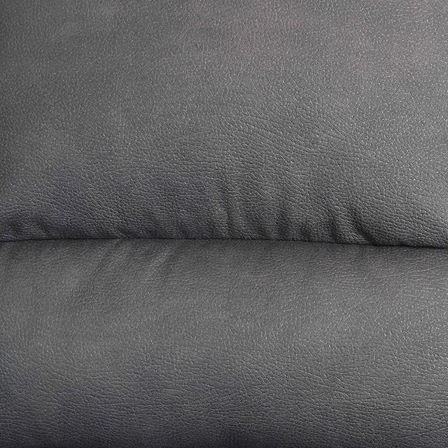 ALCESTER Brown & Gray Sectional w/ Sleeper, Ash - 3 Bros Warehouse