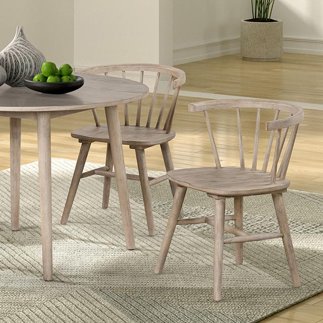 Yate Round Dining Table - 3 Bros Warehouse