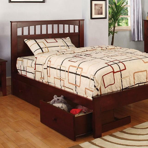 Carus Cherry Twin Bed - 3 Bros Warehouse