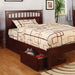 Carus Cherry Twin Bed - 3 Bros Warehouse