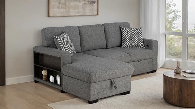 Chatham Sectional Gray - 3 Bros Warehouse
