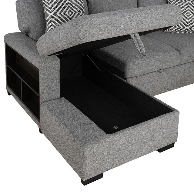 Chatham Sectional Gray - 3 Bros Warehouse