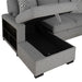 Chatham Sectional Gray - 3 Bros Warehouse