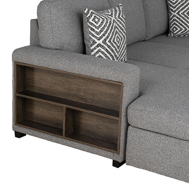Chatham Sectional Gray - 3 Bros Warehouse