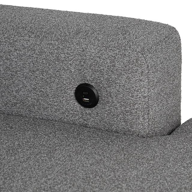 Chatham Sectional Gray - 3 Bros Warehouse