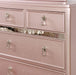 Ariston Rose Gold Dresser - 3 Bros Warehouse