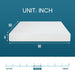 Artemisia 6" Memory Foam Mattress White - 3 Bros Warehouse