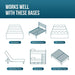 Artemisia 6" Full Memory Foam Mattress - 3 Bros Warehouse