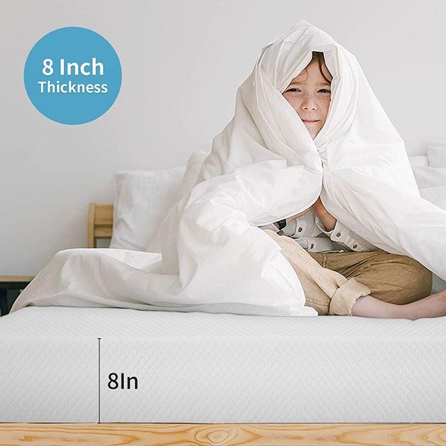 Artemisia 8" Cal. King, E.King, Full, & Queen Memory Foam Mattress - 3 Bros Warehouse