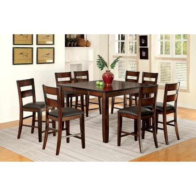 DICKINSON II Dark Cherry Counter Ht. Chair (2/CTN) - 3 Bros Warehouse