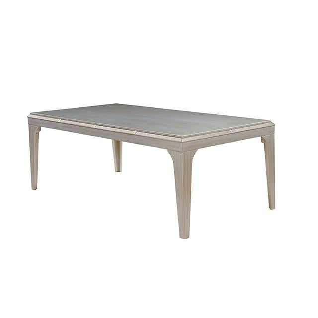 DIOCLES Silver/Gray Dining Table - 3 Bros Warehouse
