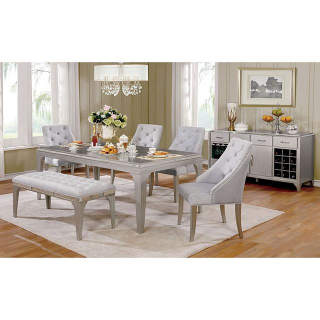 DIOCLES Silver/Gray Server - 3 Bros Warehouse