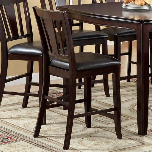 Edgewood II Espresso Counter Ht. Chair (2/CTN) - 3 Bros Warehouse