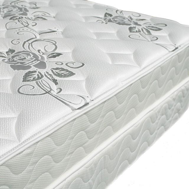 ELBERTYNA White 8" Tight Top Mattress, Queen - 3 Bros Warehouse