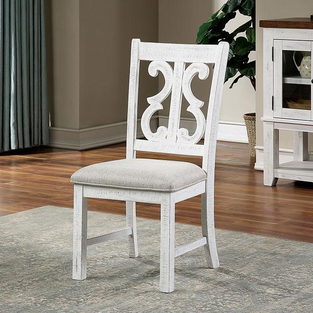 Auletta Transitional Side Chair (2/CTN) - 3 Bros Warehouse