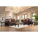 ELPIS Brown/Espresso Sofa - 3 Bros Warehouse